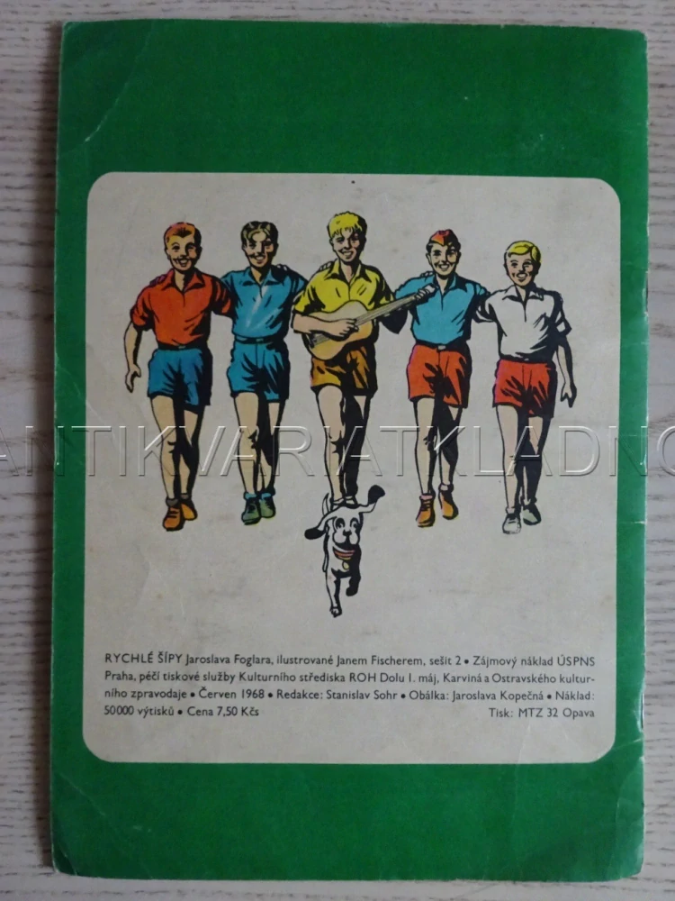 RYCHLÉ ŠÍPY 2, FOGLAR, FISCHER, KOMIKS, 1968