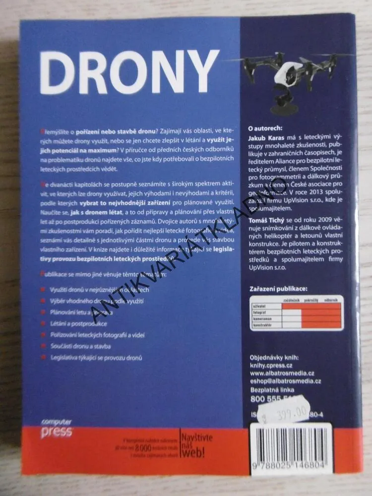 DRONY, JAKUB TARAS, TOMÁŠ TICHÝ, **an