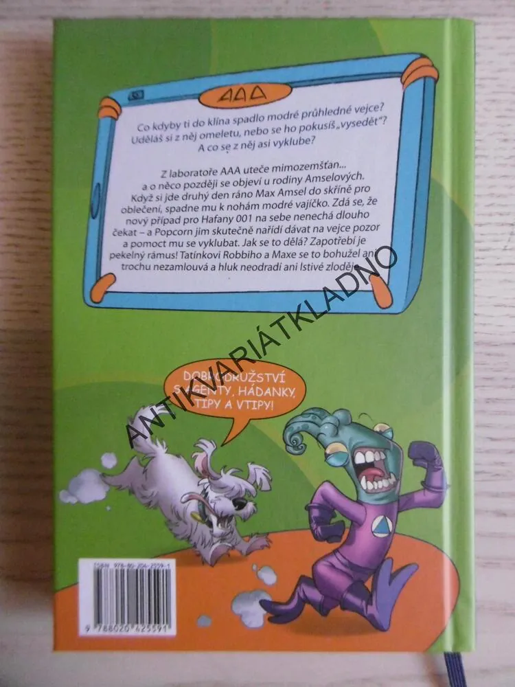 HAFANI 001! ŠPIČKOVÍ AGENTI - VEJCE Z VESMÍRU, THOMAS C. BREZINA, **an