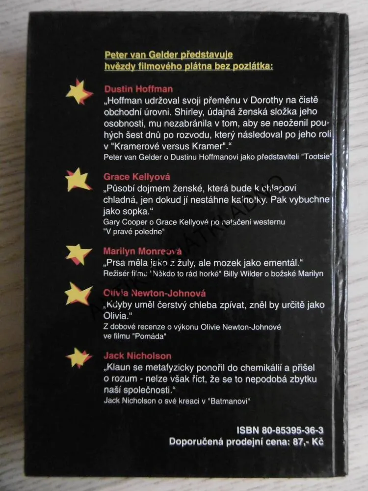 Z FILMU DO FILMU, CO JEŠTĚ NEVÍTE O HOLLYWOODU, PETER VAN GELDER, **an