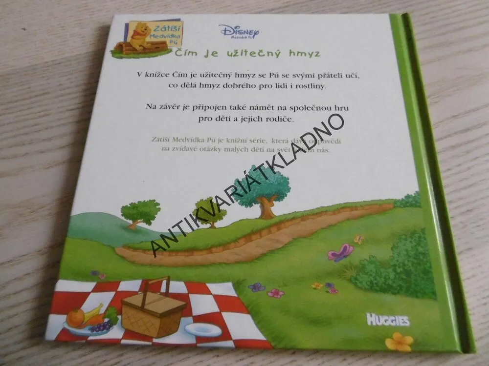 ČÍM JE UŽITEČNÝ HMYZ, MEDVÍDEK PÚ, WALT DISNEY, **an