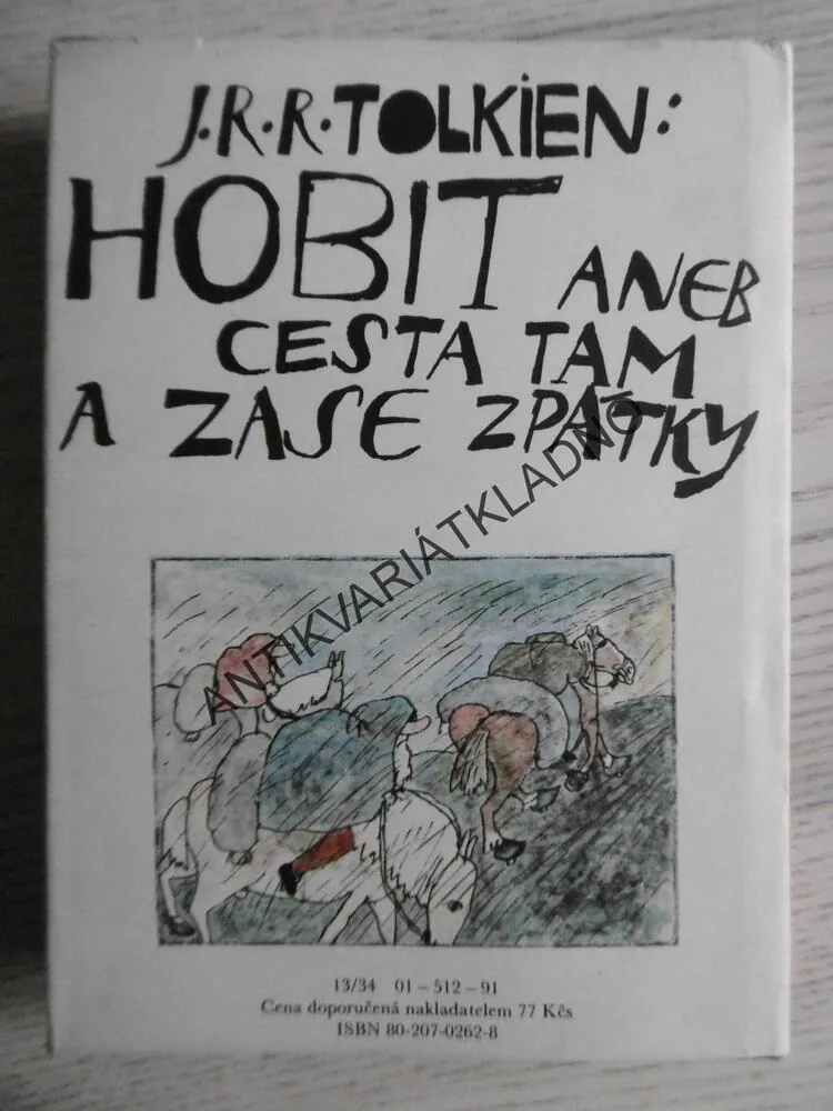 HOBIT ANEB CESTA TAM A ZASE ZPÁTKY, J. R. R. TOLKIEN, **an