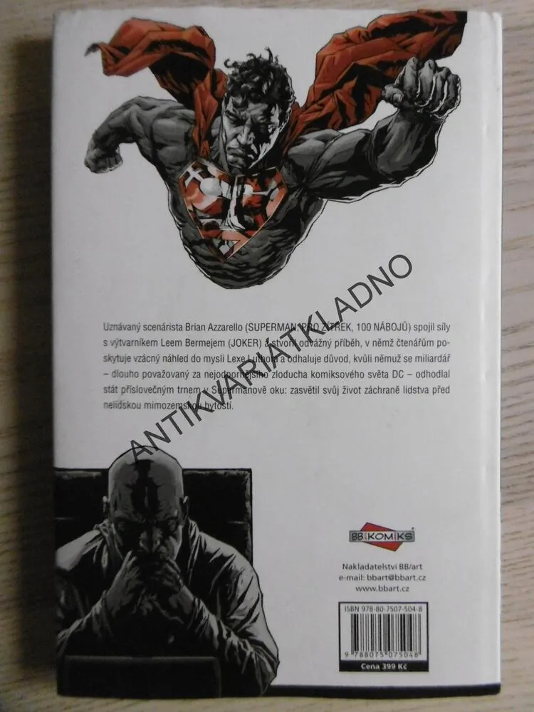 LEX LUTHOR, MUŽ Z OCELI, KOMIKS DC COMICS, **an