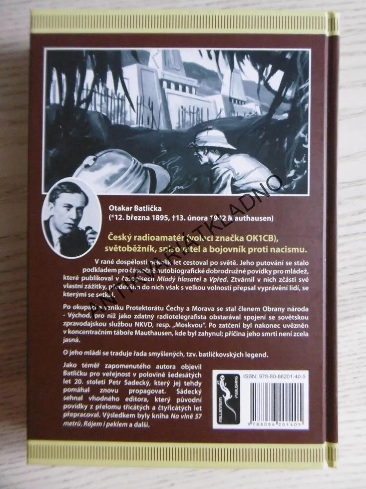 NA VLNĚ 57 METRŮ, TANEC NA STOŽÁRU, OTAKAR BATLIČKA, **an