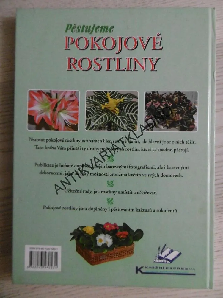 PĚSTUJEME POKOJOVÉ ROSTLINY, LÝDIE KONEČNÁ, **an