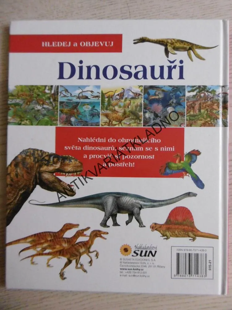 HLEDEJ A OBJEVUJ, DINOSAUŘI, **an