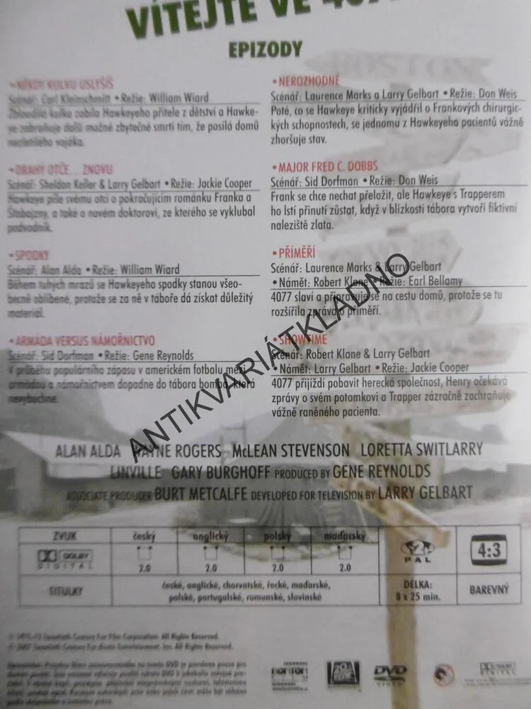 MASH, 3 X DVD FILM 