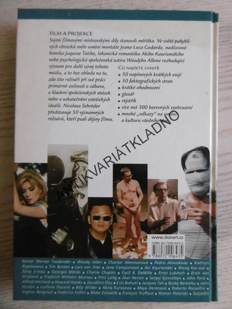 SLAVNÍ FILMOVÍ REŽISÉŘI, 50 NEJVÝZNAMĚJŠÍCH REŽISÉRŮ, **an