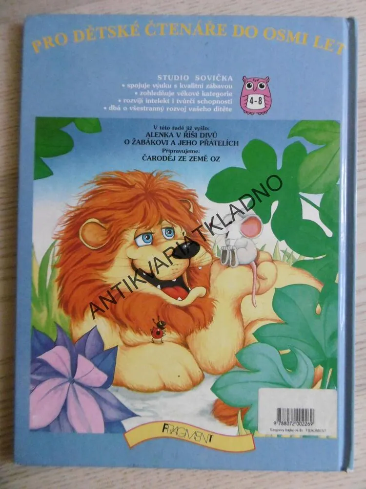 EZOPOVY BAJKY, PRO ČTENÁŘE DO 8 LET, **an