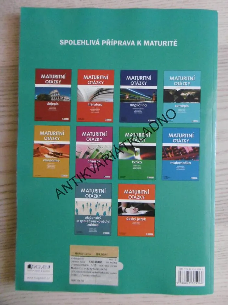 MATURITNÍ OTÁZKY, ÚČETNÍCTVÍ, MATURITA