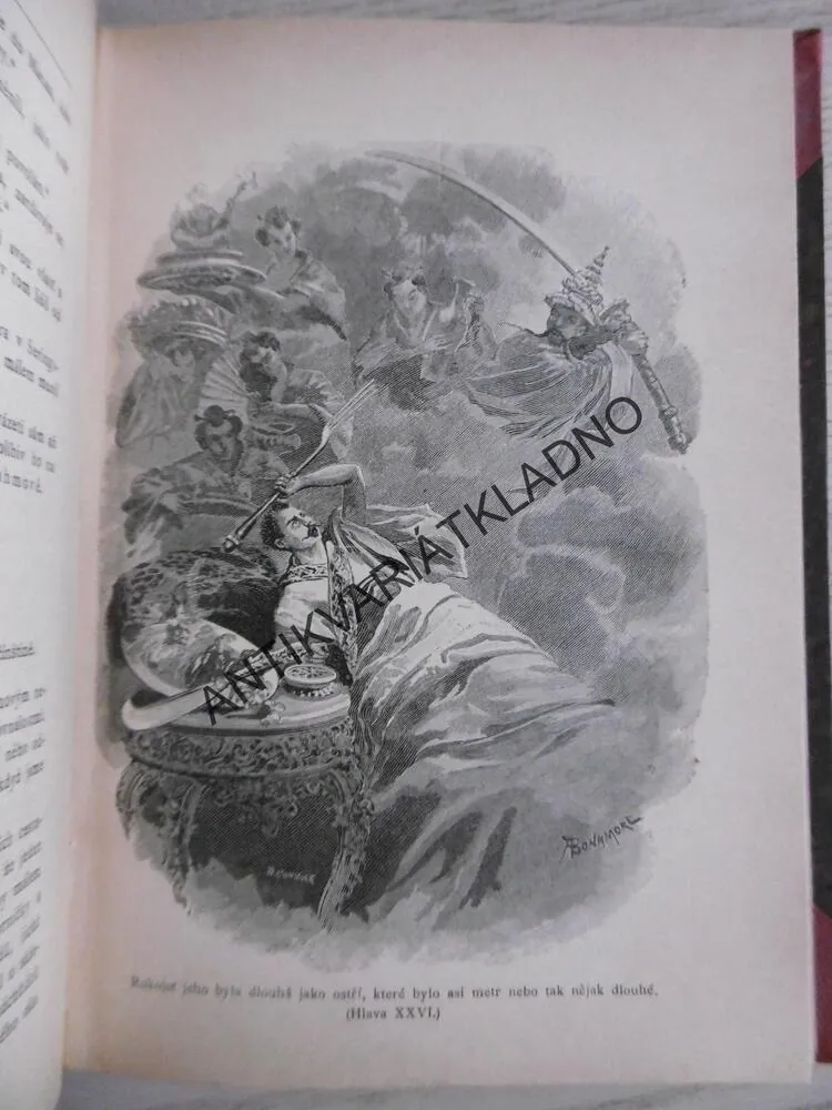 BÍLÝ KOS, ANTON GIULIO BARRILI, 1891, **an