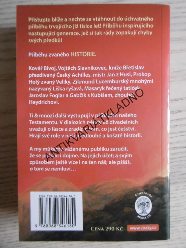 TESTAMENT DONA QUIJOTA, VLADIMÍR ZAJÍC, **an