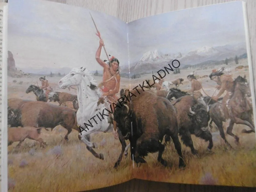 INDIÁNSKÉ PŘÍBĚHY, ZDENĚK BURIAN, 1991, **an
