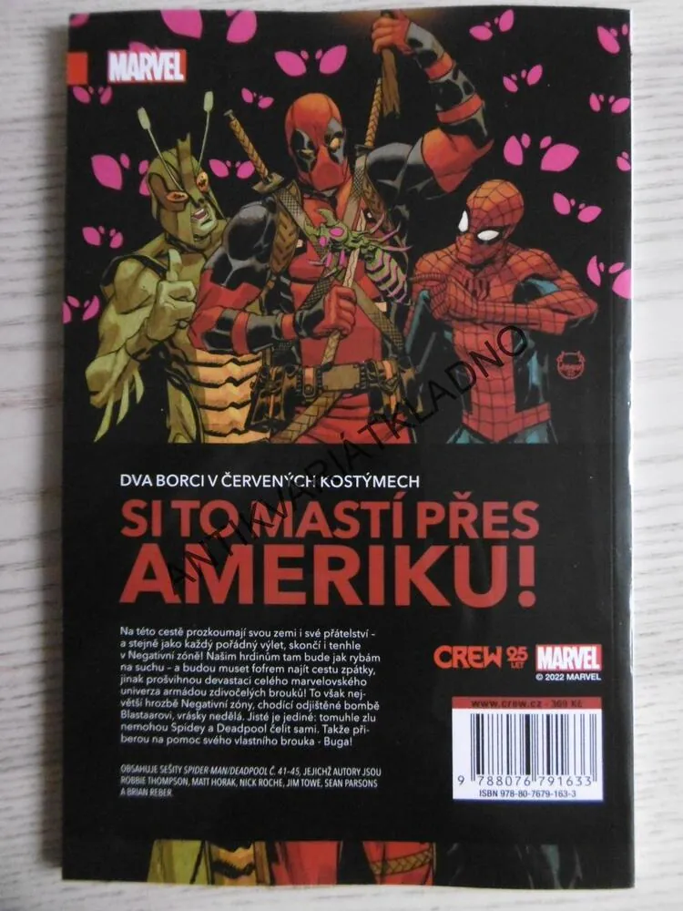 SPIDER-MAN, DEADPOOL, SPIDERMAN, NA VÝLETĚ, KOMIKS MARVEL, **an