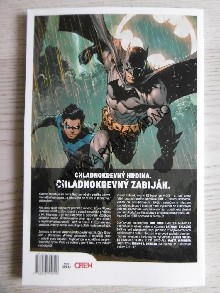 BATMAN, CHLADNÉ DNY,  KOMIKS MARVEL, **an