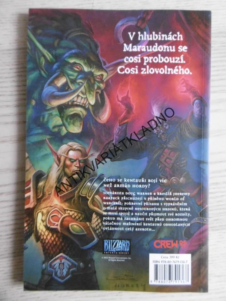 WORLD OF WARCRAFT, POKREVNÍ PŘÍSAHA, KOMIKS MARVEL, **an