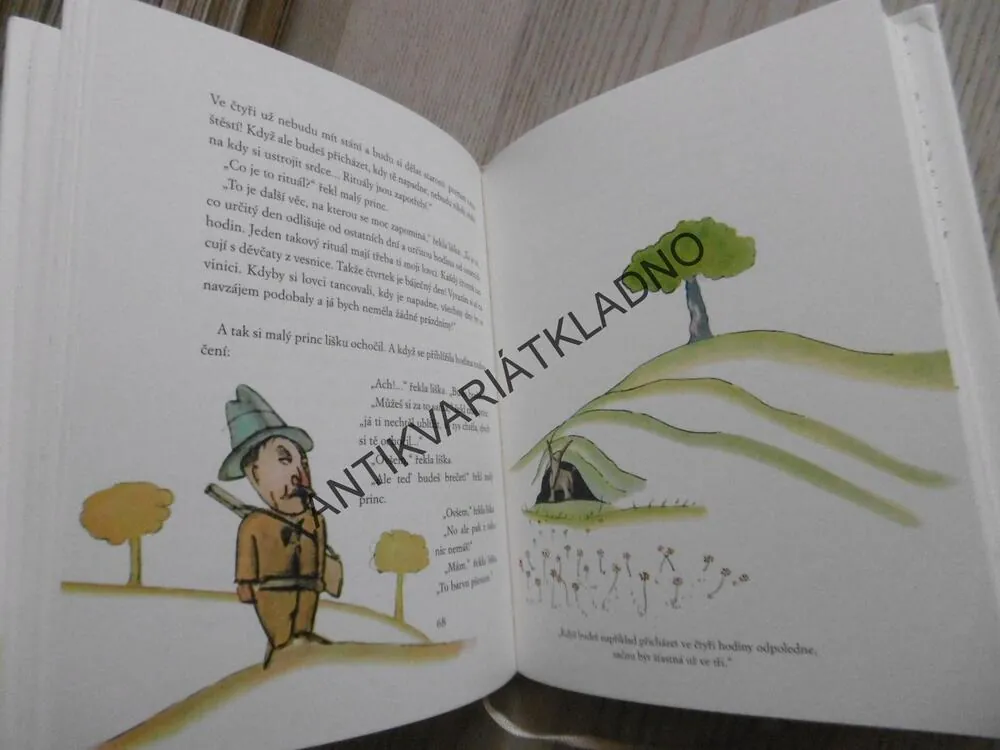 MALÝ PRINC, ANTOINE DE SAINT - EXUPÉRY, **an