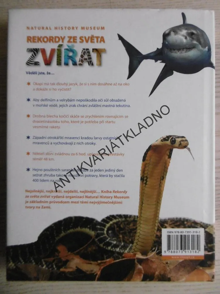 REKORDY ZE SVĚTA ZVÍŘAT, MARK CARWARDINE, **an