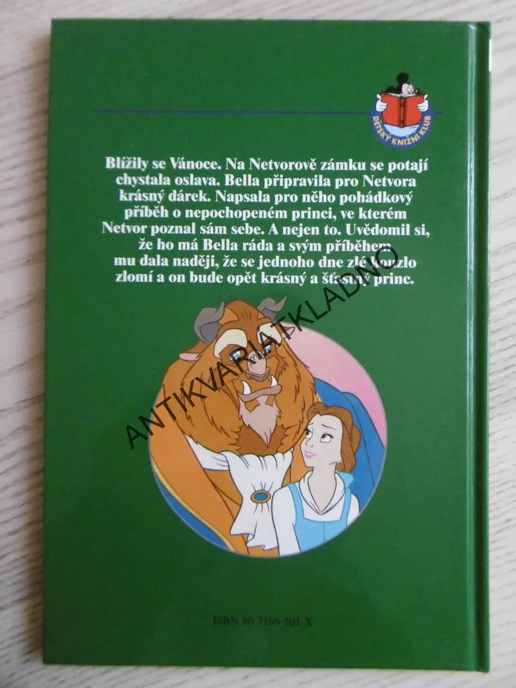 KRÁSKA A ZVÍŘE, KOUZELNÉ VÁNOCE, WALT DISNEY, **an