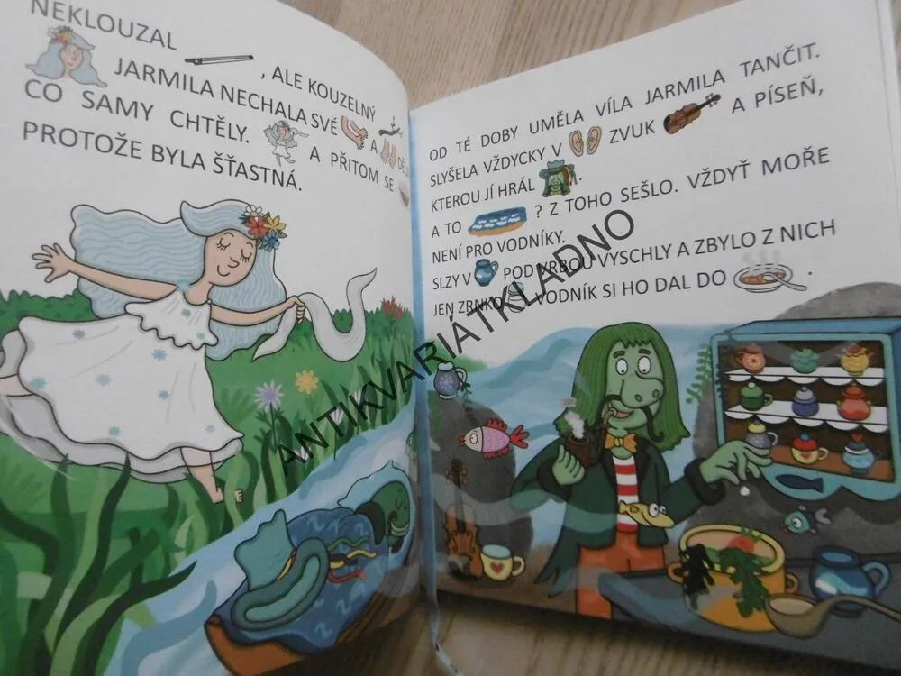 OBRÁZKOVÉ POHÁDKY, HANKA JELÍNKOVÁ, VENDULA HEGEROVÁ, AUTOGRAMY, **an
