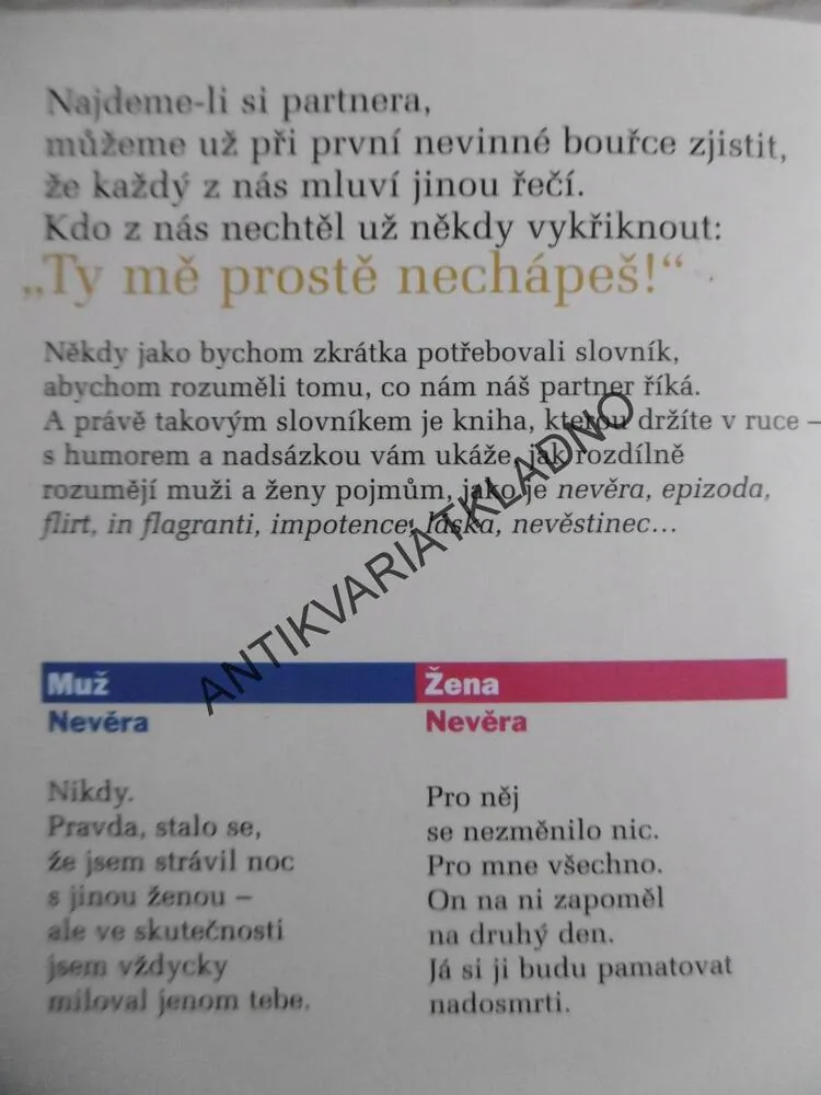JÁ TO VIDÍM JINAK, MILÁČKU!, NATAŠA TANSKÁ, **an