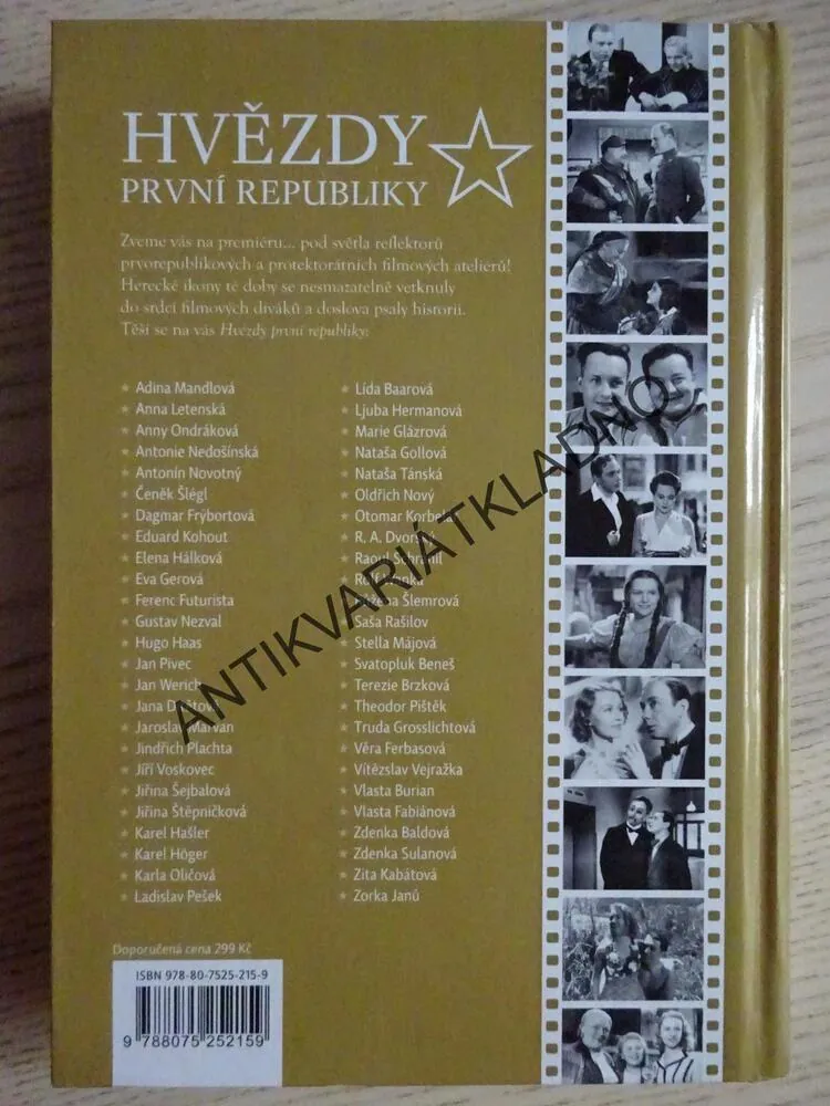 HVĚZDY PRVNÍ REPUBLIKY, **an