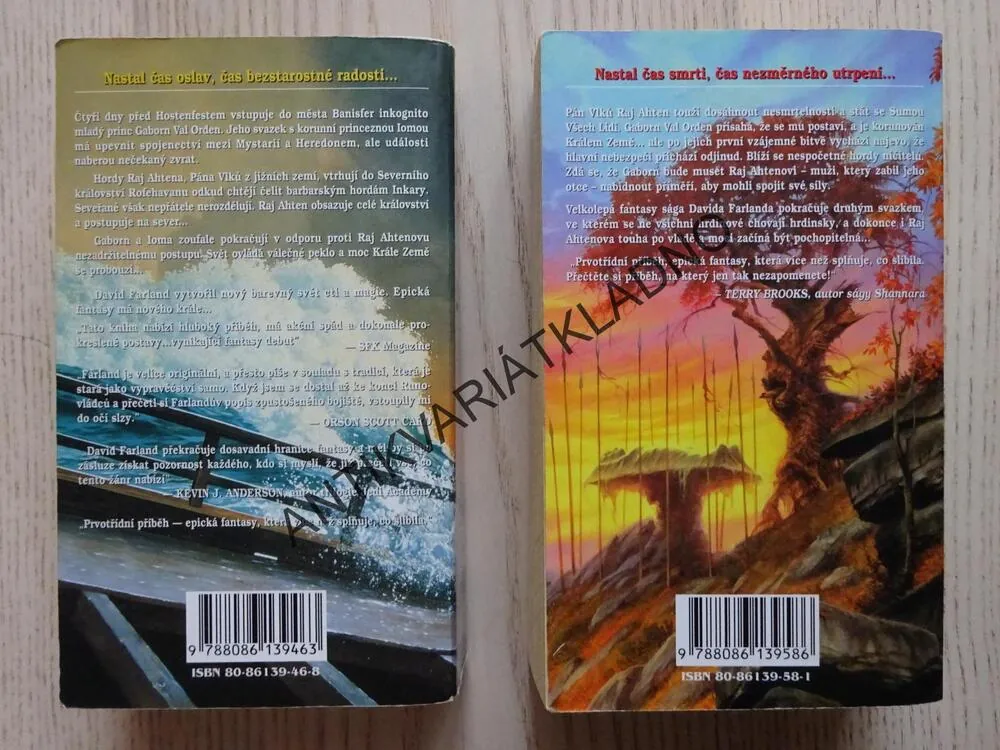 RUNOVLÁDCI, 1-2, VLČÍ BRATRSTVO, SUMA VŠECH LIDÍ, DAVID FARLAND, **an
