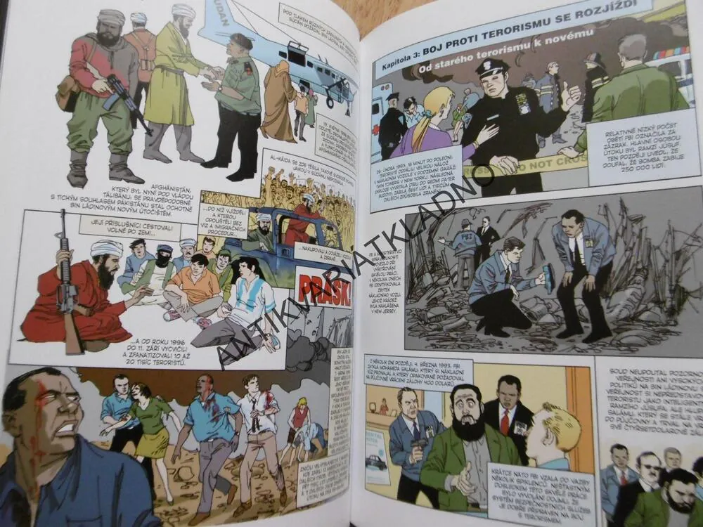 ZPRÁVA O 11. ZÁŘÍ., KOMIKS, JACOBSON, COLÓN, **an