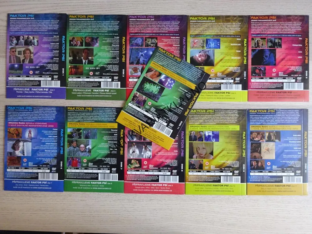 FAKTOR PSÍ 1-11, DVD FILM DOKUMENT