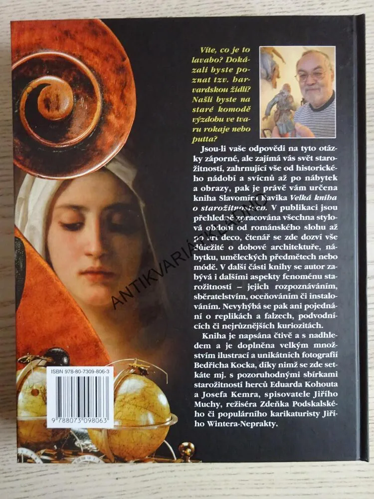 VELKÁ KNIHA O STAROŽITNOSTECH, SLAVOMÍR RAVIK, **an
