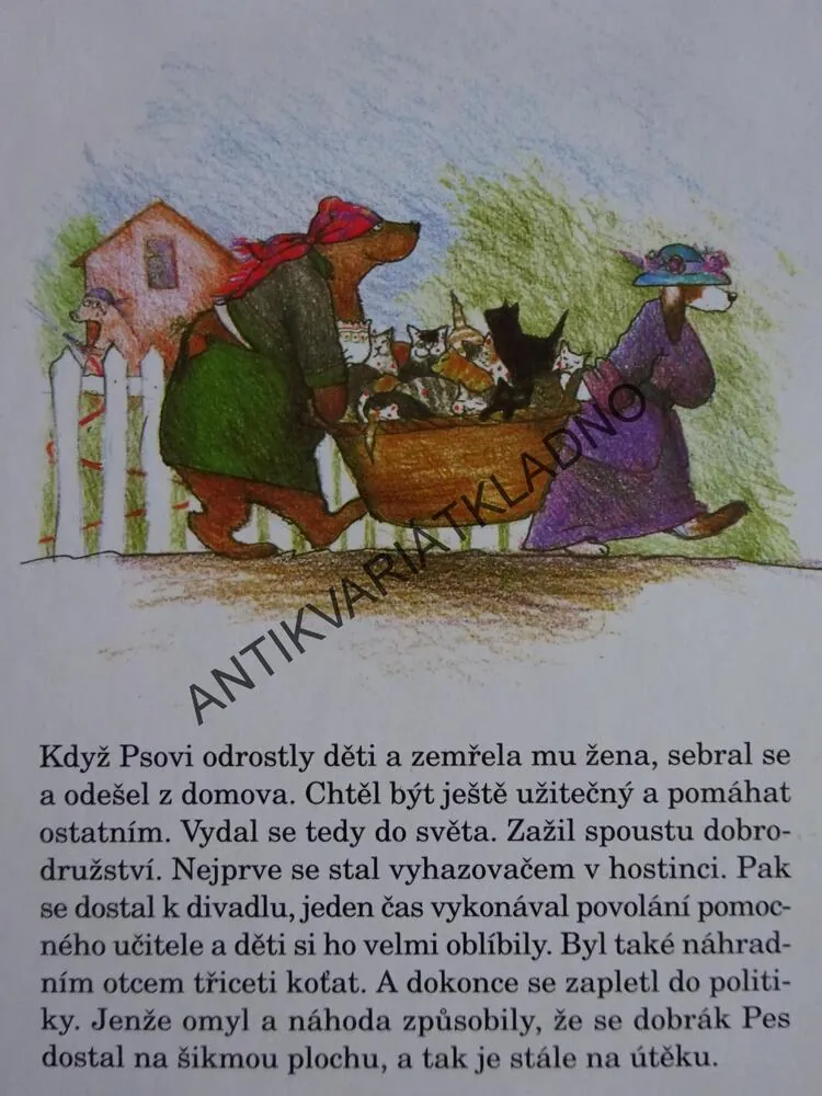 PAN PES A JEHO PŘÁTELÉ, CHRISTINE NÖSTLINGEROVÁ, **an