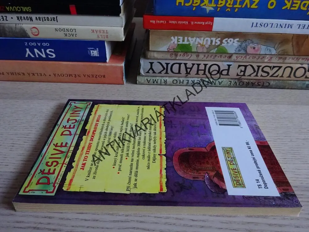STRAŠLIVÍ EGYPŤANÉ, TERRY DEARY, MARTIN BROWN, **an