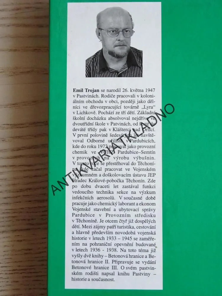 TAK PŘÍSAHALI..., EMIL TROJAN, **an