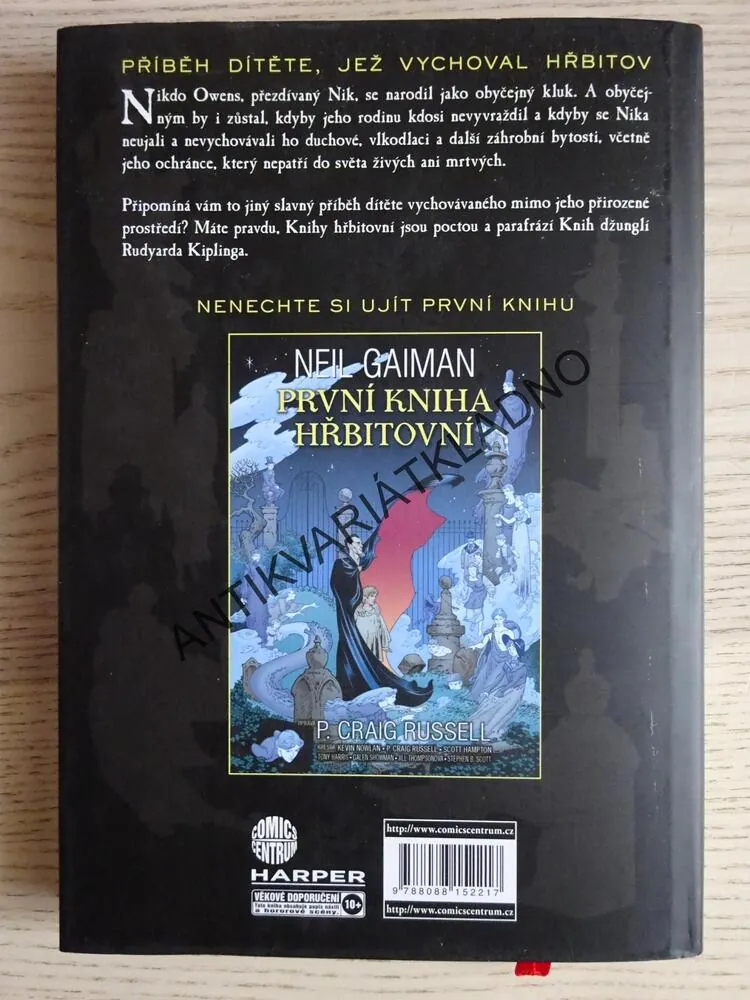 DRUHÁ KNIHA HŘBITOVNÍ, NEIL GAIMAN, **an