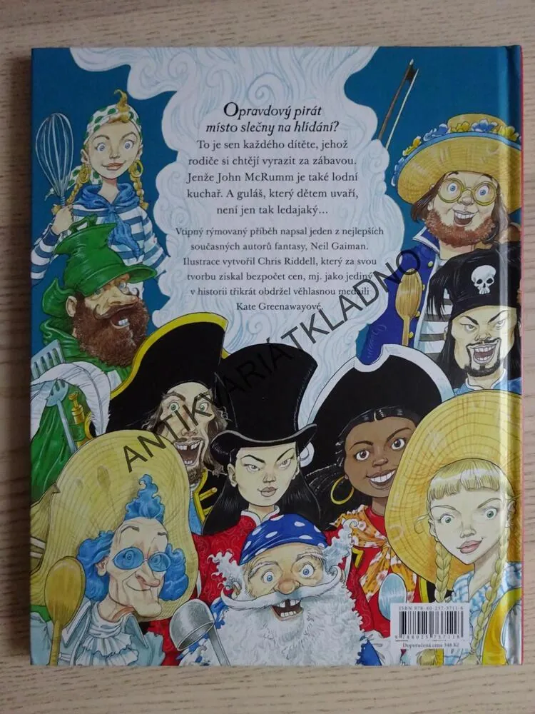 PIRÁTSKÝ GULÁŠ, NEIL GAIMAN, CHRIS RIDDELL, **an