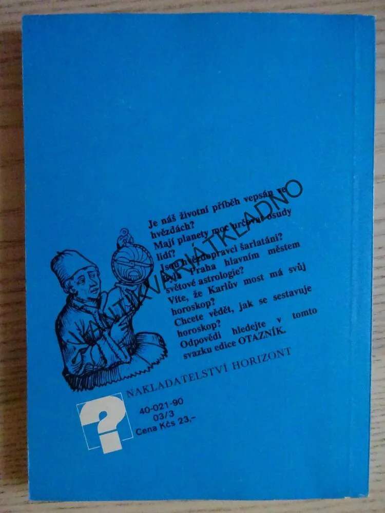 JE ASTROLOGIE VĚDA?, MARCEL GRÜN, **an