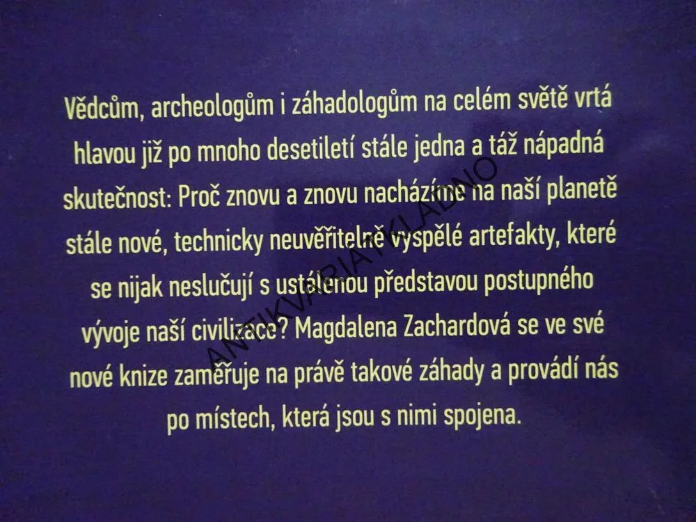POSELSTVÍ BOHŮ, MAGDALENA ZACHARDOVÁ, **an
