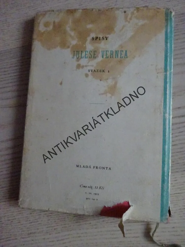 OCELOVÉ MĚSTO, JULES VERNE, 1954, **an