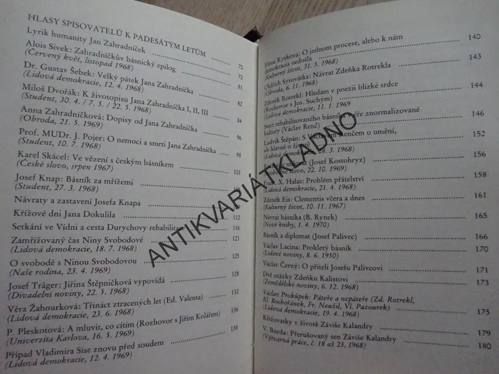 ŽALUJI 1-3, ANTONÍN KRATOCHVIL, **an
