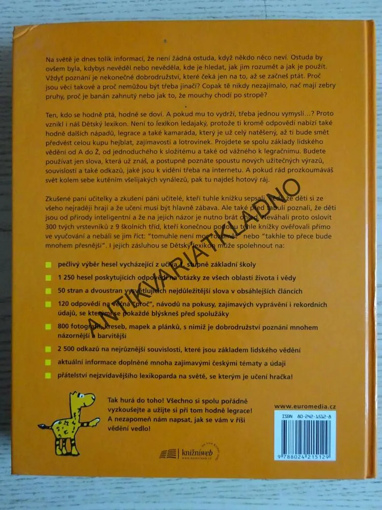 DĚTSKÝ LEXIKON, **an