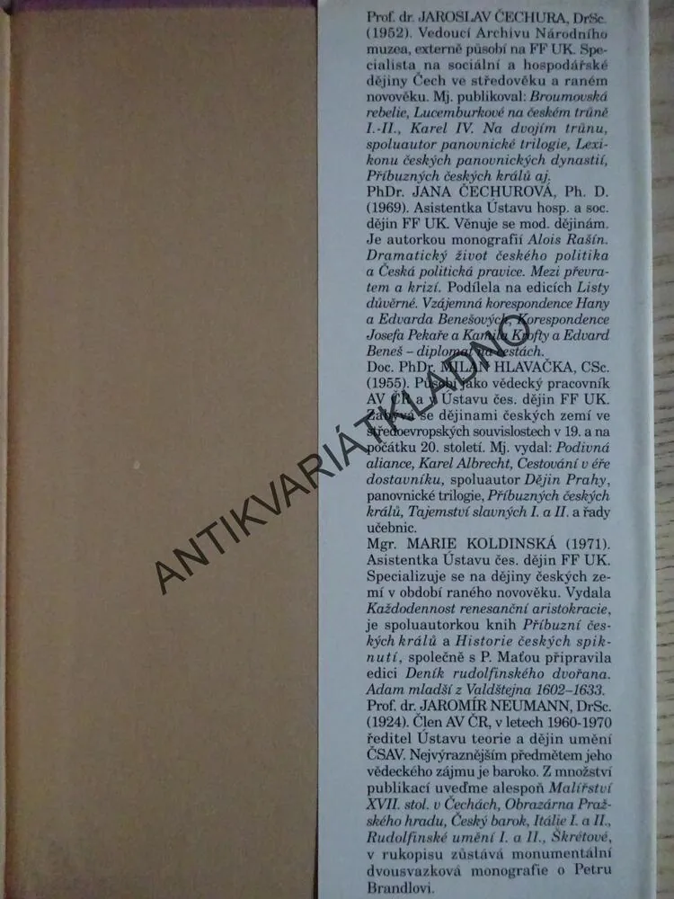 FALZA A PODVODY ČESKÉ HISTORIE, JAROSLAV ČECHURA A KOLEKTIV, **an