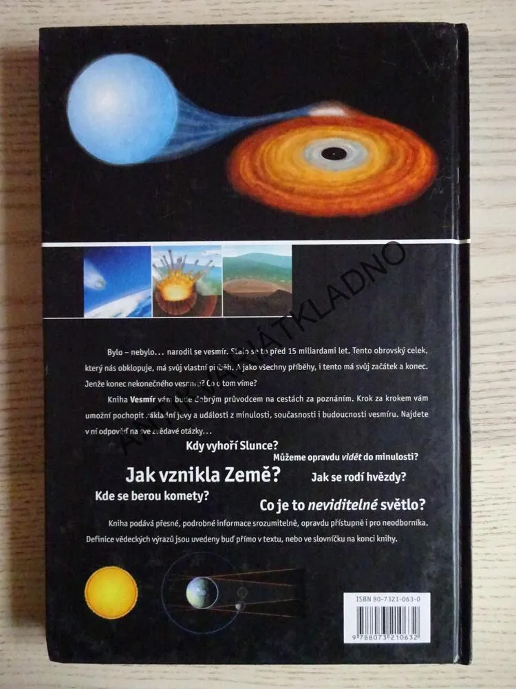 VESMÍR, CESTY ZA POZNÁNÍM, **an