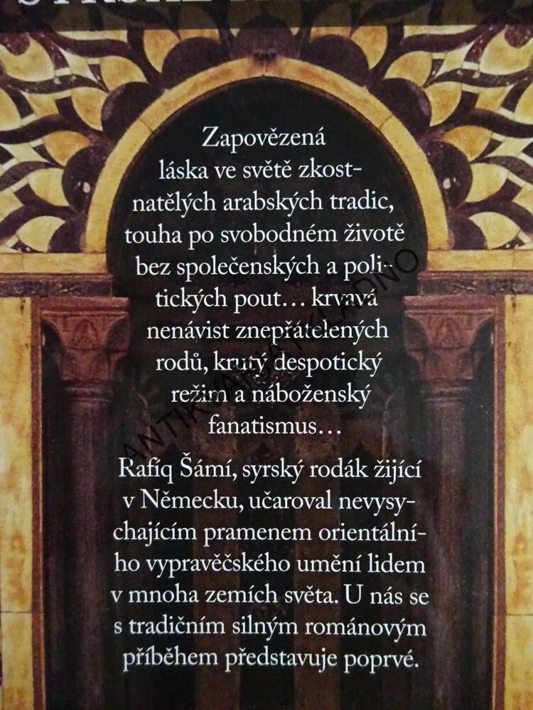 TEMNÁ STRANA LÁSKY, RAFÍQ ŠÁMÍ, **an