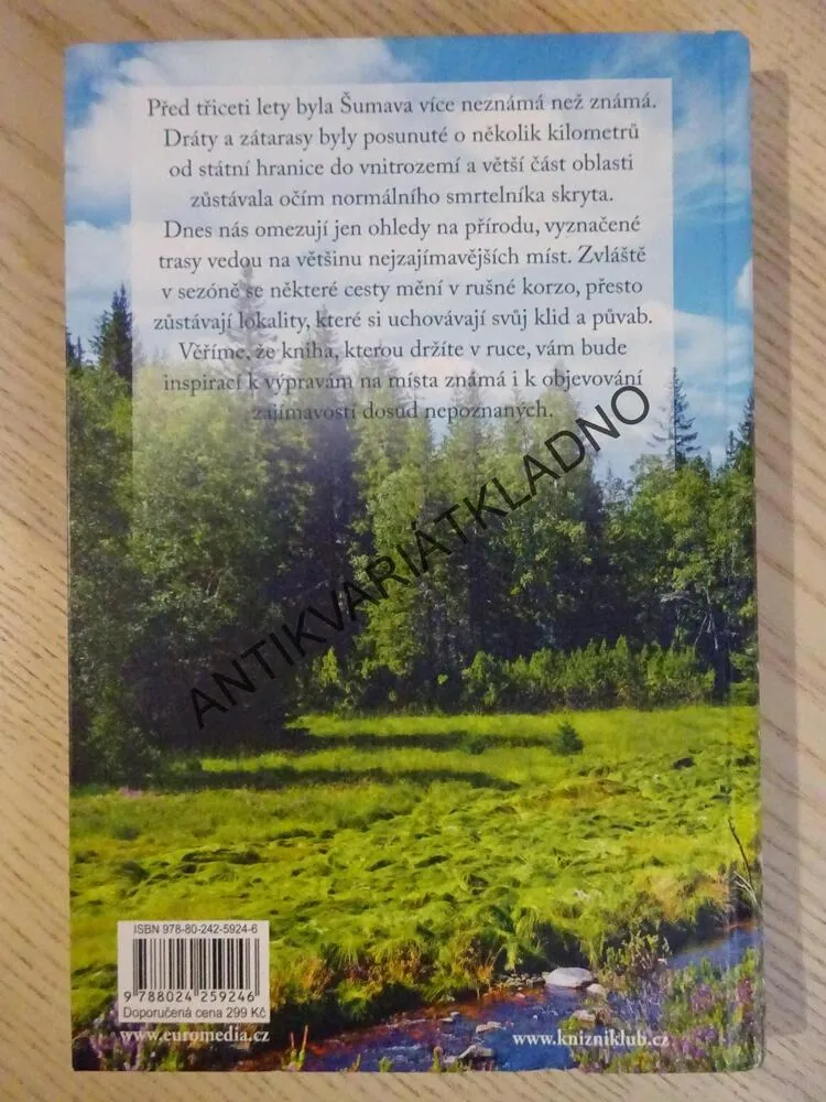 ŠUMAVA, ZNÁMÁ I NEZNÁMÁ, PETR DAVID, VLADIMÍR SOUKUP, **an