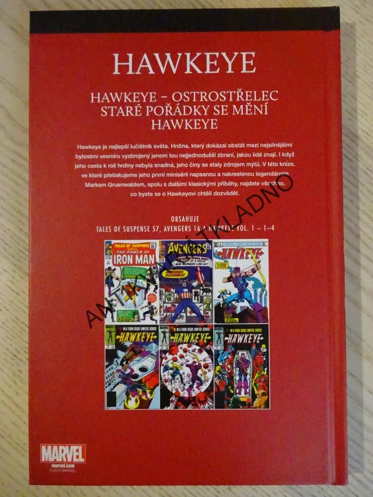 HAWKEYE, KOMIKS MARVEL 4., **am