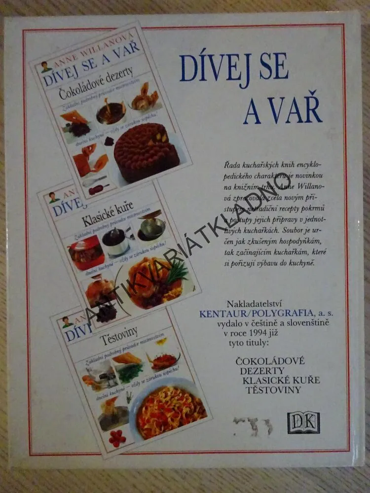 DÍVEJ SE A VAŘ, RYBY, ANNE WILLANOVÁ, **an