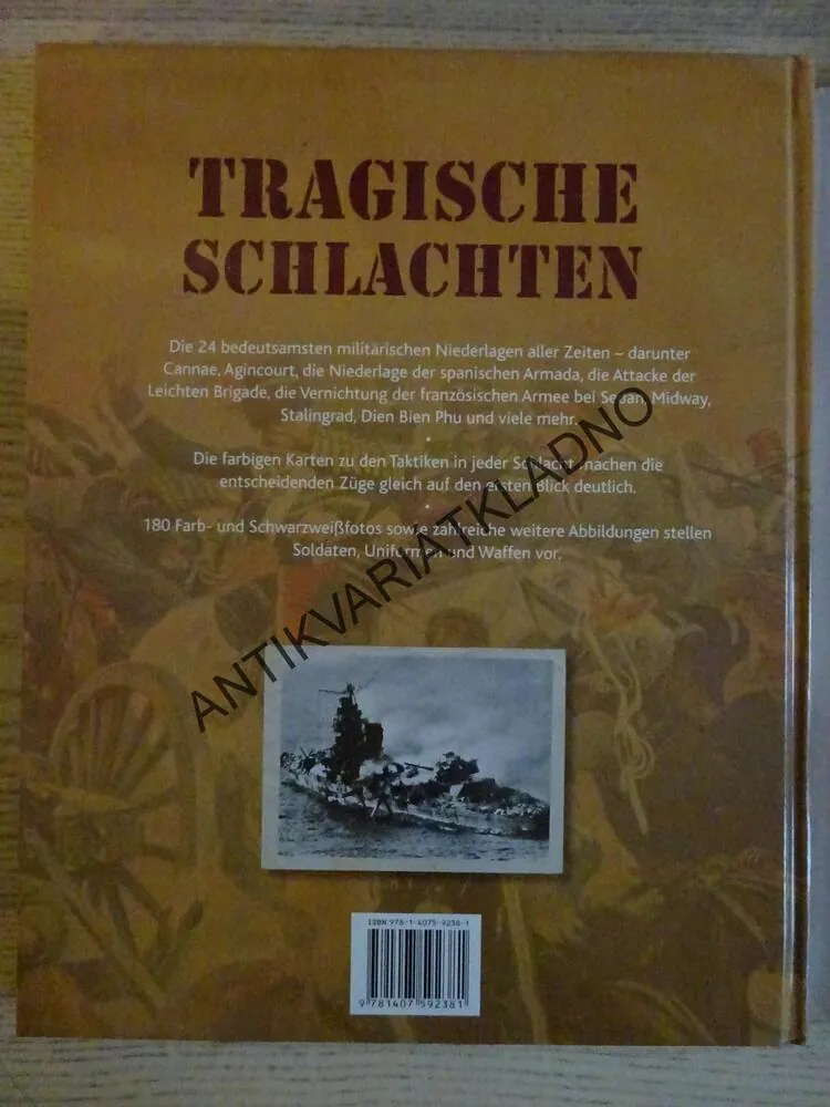 TRAGISHE SCHLACHTEN, TRAGICKÉ BITVY, **an