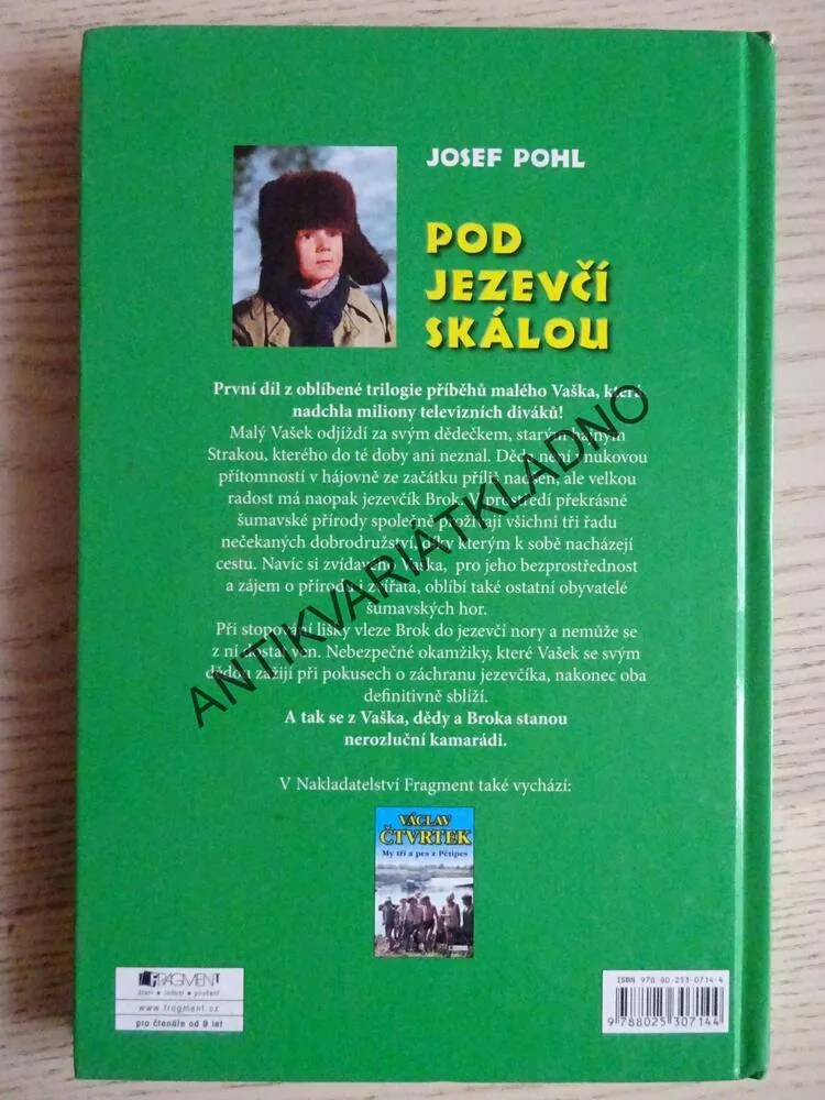 POD JEZEVČÍ SKÁLOU, JOSEF POHL, **an