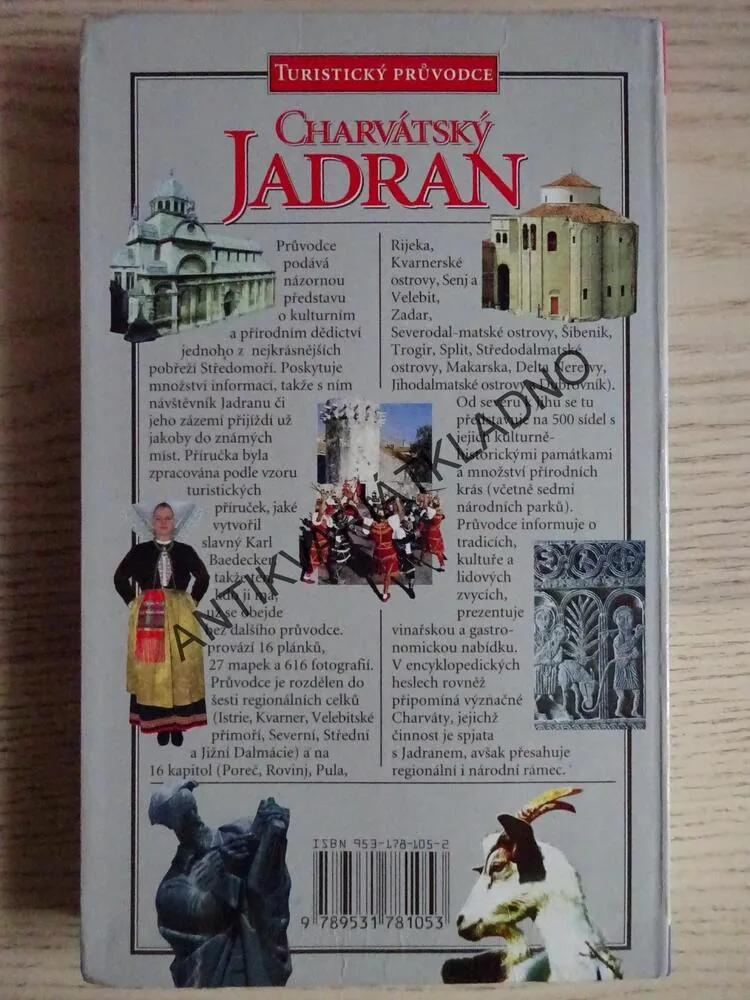 CHARVÁTSKÝ JADRAN, TURISTICKÝ PRŮVODCE, **an