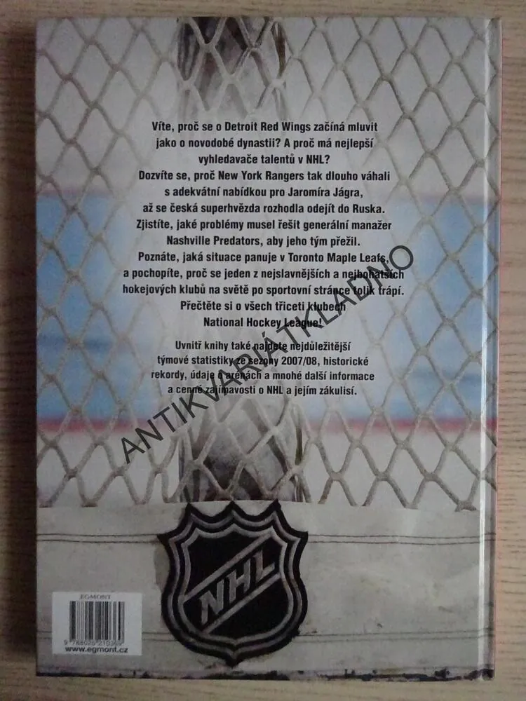 KLUBY NHL 2009, LUBOŠ BRABEC, LEDNÍ HOKEJ, **an